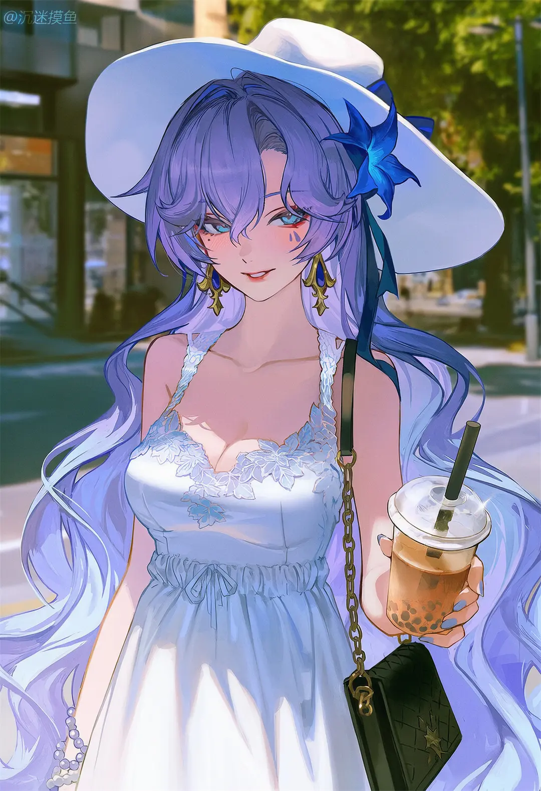 AI生成 鸣潮 漂泊者 赞妮 坎特蕾拉@沉迷摸鱼 插画-第6张