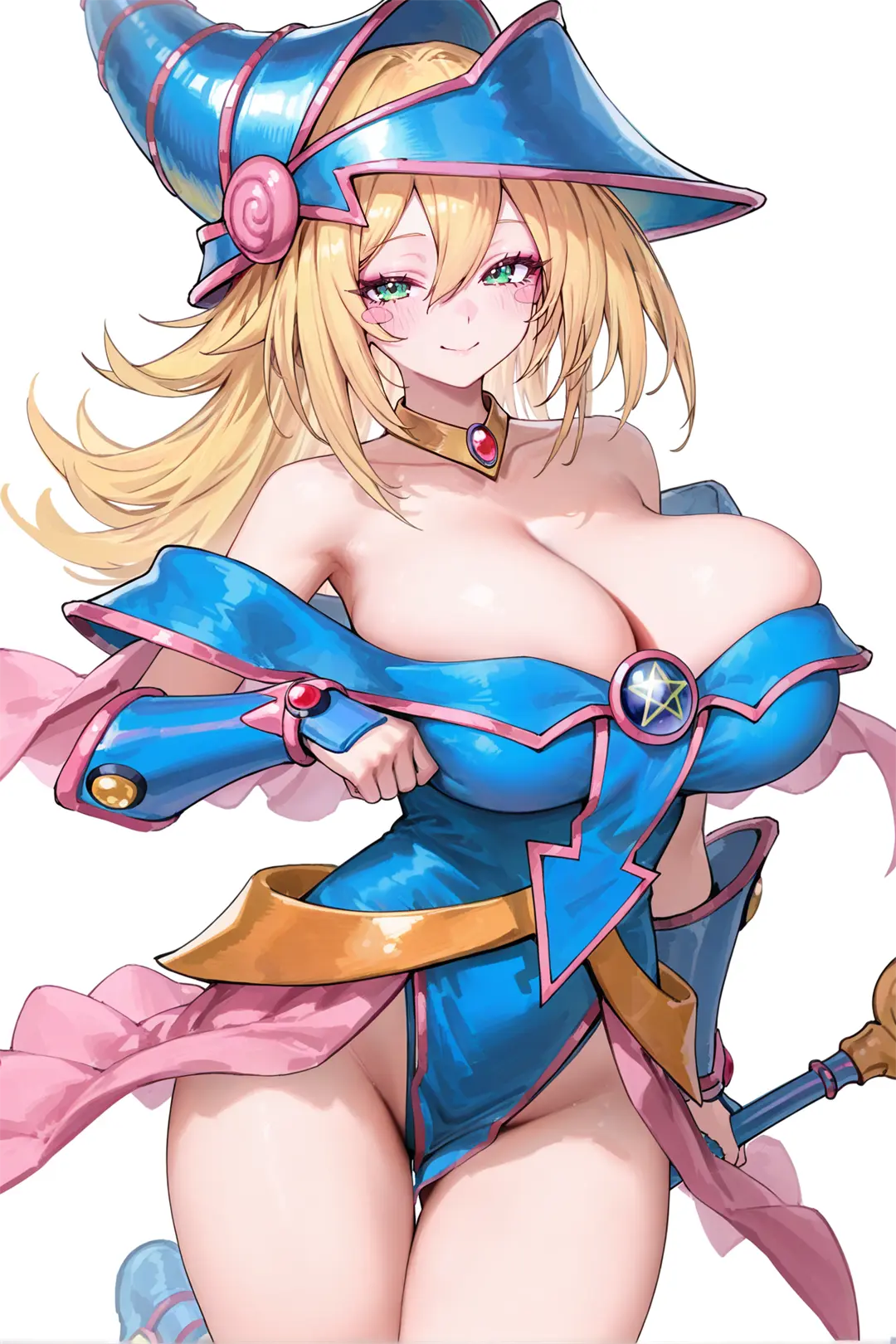 插画美图 游戏王 黑魔导女孩@活出骨感 插画-第3张