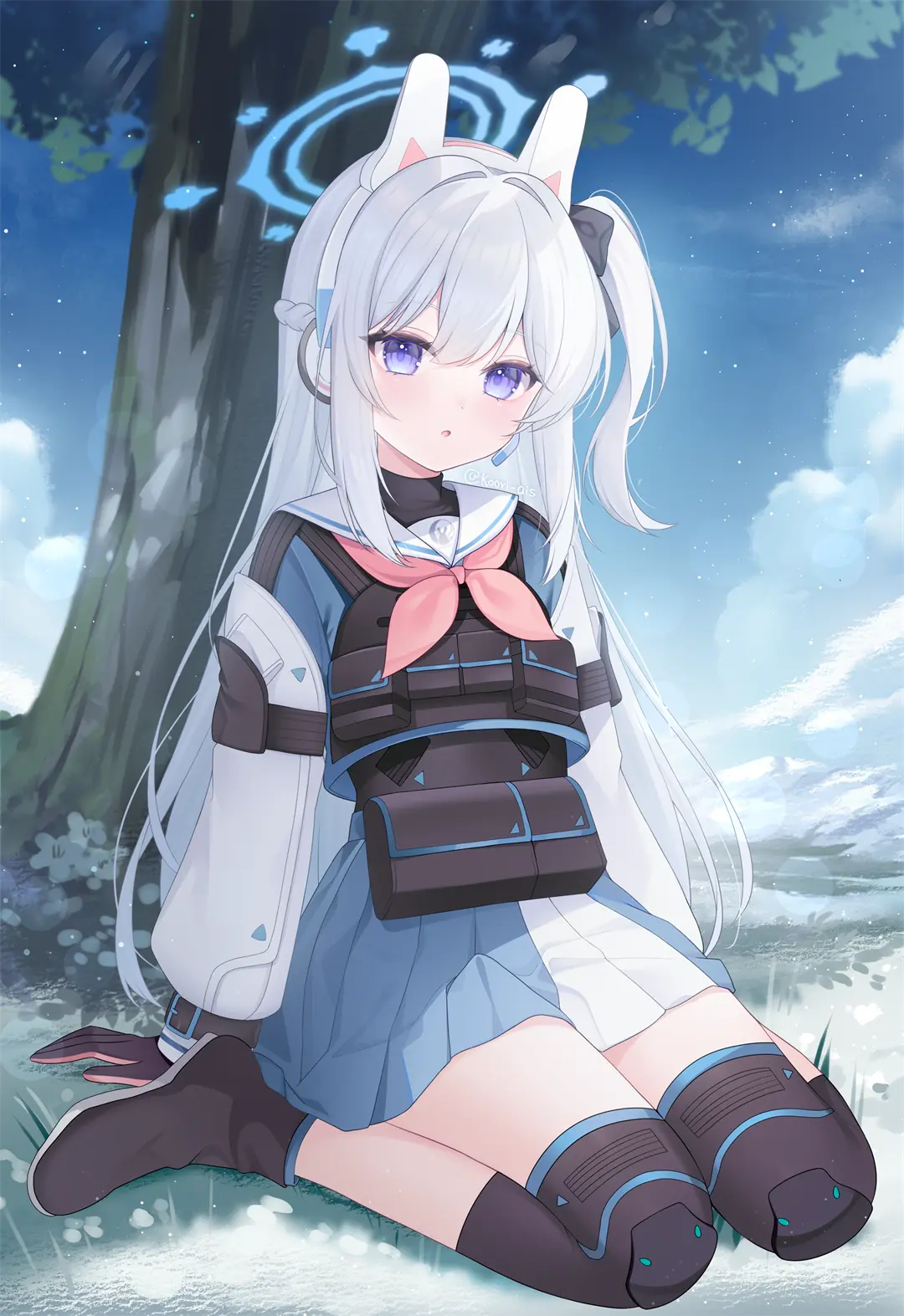 【插画美图】绝区零 薇薇安 爱丽丝 星穹铁道 卡芙卡 海瑟音 初音未来 鸣潮 弗洛洛 蔚蓝档案 月雪宫子 动漫壁纸推荐 P站美图-第4张