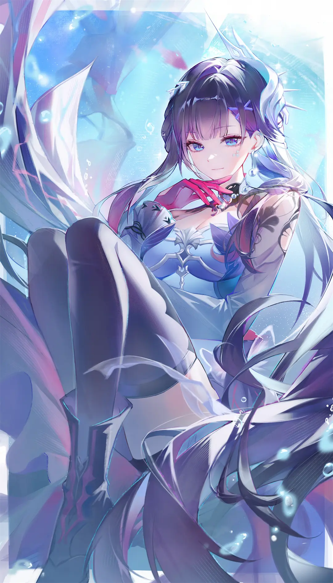 【插画美图】绝区零 薇薇安 爱丽丝 星穹铁道 卡芙卡 海瑟音 初音未来 鸣潮 弗洛洛 蔚蓝档案 月雪宫子 动漫壁纸推荐 P站美图-第6张