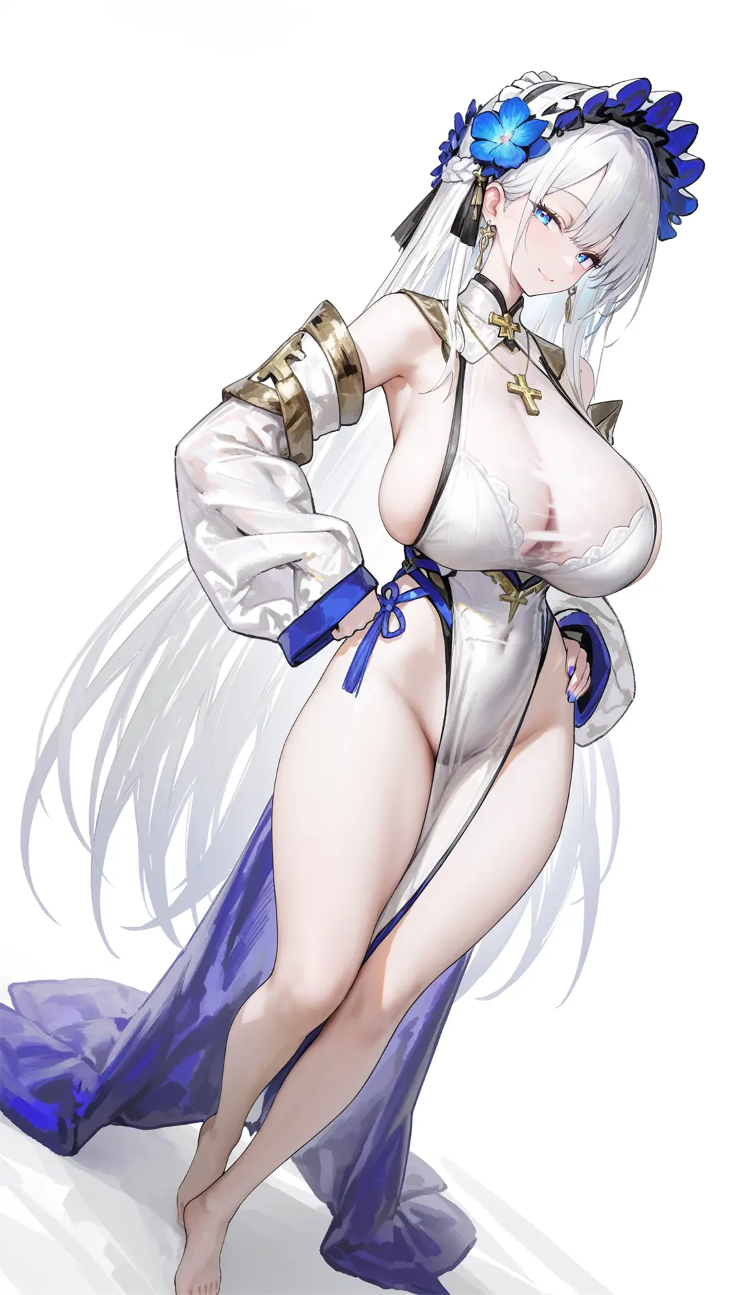 AI生成 黑丝 魔女 插画美图@活出骨感 插画-第4张
